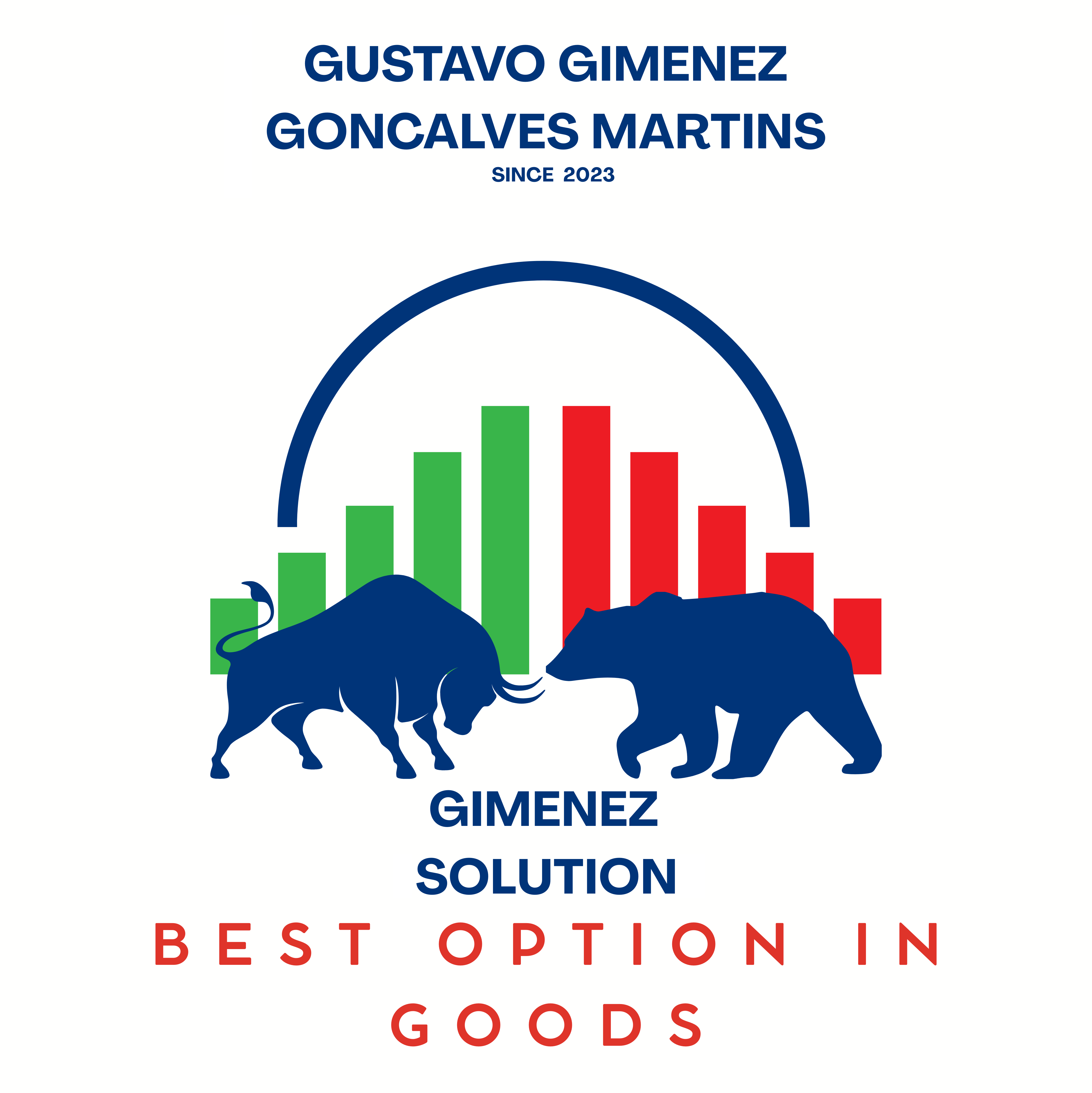 Gimenez Solution – Bulle und Bär Logo, Best Option in Goods